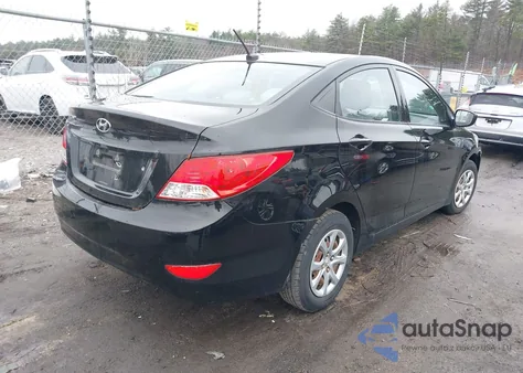 2014 Hyundai Accent Gls from USA, damaged, VIN KMHCT4AE8EU602100